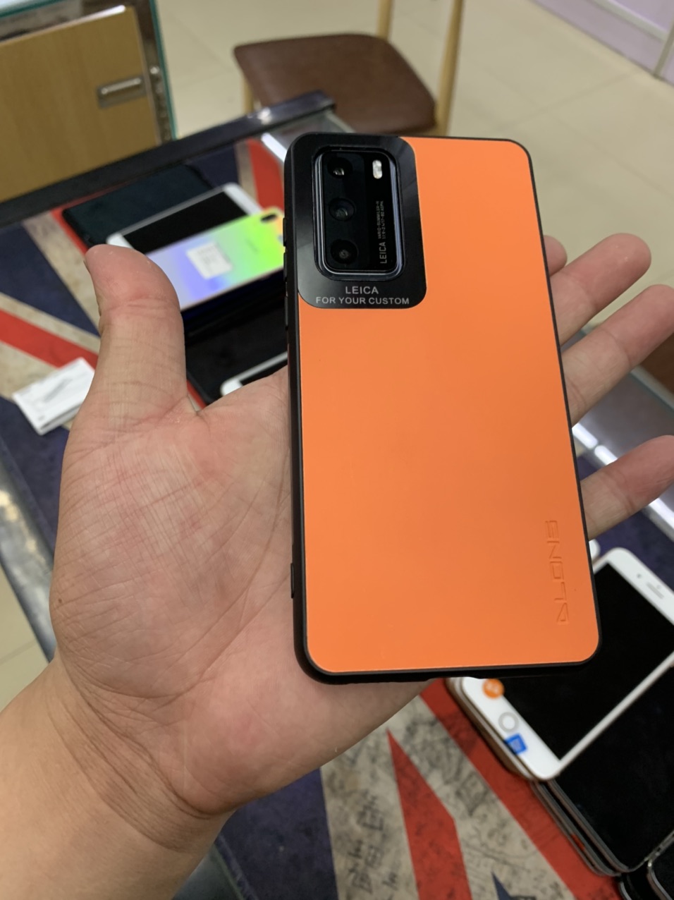 华为p40白色充新机器3400